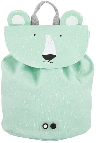 Trixie rugzak - schooltas MINI Mr. Polar Bear waterafstotend katoen