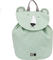 Trixie rugzak - schooltas MINI Mr. Polar Bear waterafstotend katoen