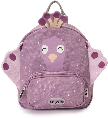 Trixie sac à dos enfant imperméable Mrs. Peacock maternelle 2+ crèche