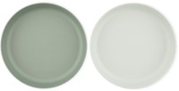 Trixie assiette petit-déjeuner PLA 2-pack - vaisselle enfant durable Olive-3
