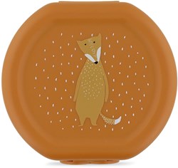 Trixie snackbox set met clip Mr. Fox - lunchbox voor kinderen BPA-vrij