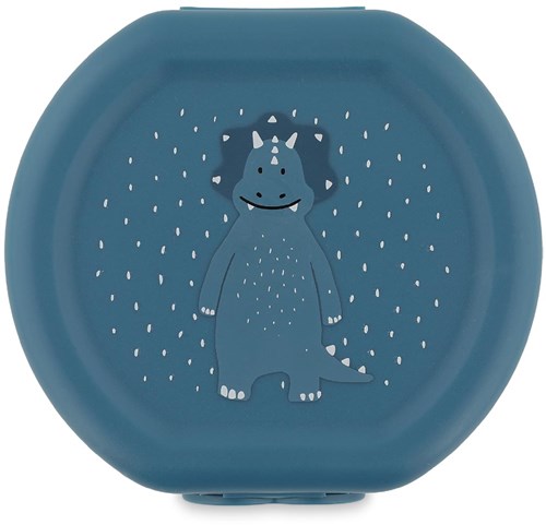 Trixie boîte à goûter set avec clip - Mr. Triceratops - 2 pièces - sans BPA - pour l'école