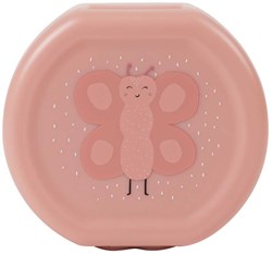 Trixie boîte à goûter avec clip - 2 pièces - Mrs. Butterfly - Sans BPA - Enfants