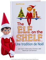 Elf On The Shelf kerst elf jongen franstalig met boek - magisch speelgoed-3