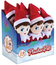 Elf On The Shelf knuffel pop jongen of meisje 30cm - 1 stuk - willekeurig geleverd
