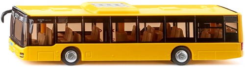 Bus jouet Siku MAN Lion's City jaune 1:50 avec portes ouvrantes