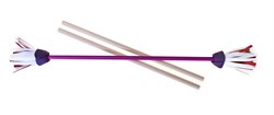 Eureka jongleer flowerstick paars - set met handstokjes circus speelgoed