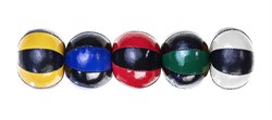 Acrobat 3 Jongleer Ballen (120 g) - Meerkleurige Mix