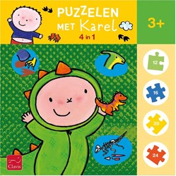 Clavis puzzelset Karel voor peuters - educatief speelgoed 2+