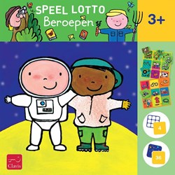 Clavis speelgoed lotto spel beroepen voor kinderen vanaf 3 jaar