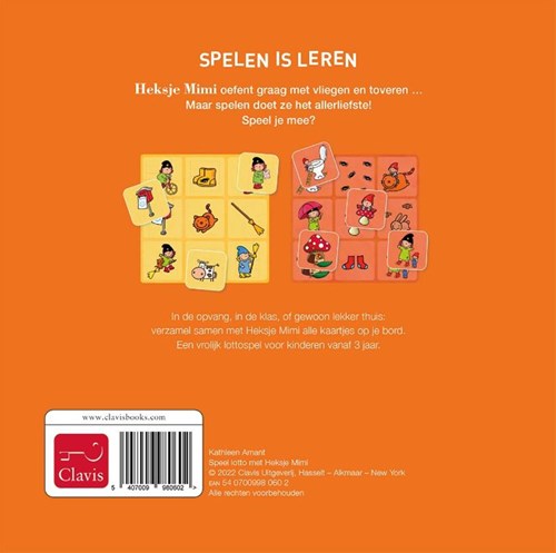 Clavis lotto spel Heksje Mimi voor kinderen vanaf 3 jaar-2