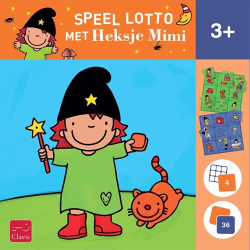 Clavis lotto spel Heksje Mimi voor kinderen vanaf 3 jaar