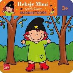Clavis magneetdoos Heksje Mimi speelt buiten - magnetisch speelgoed 3+