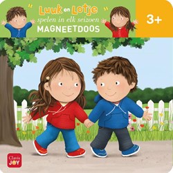 Clavis magneetdoos speelgoed De seizoenen met Luuk en Lotje 3 jaar+