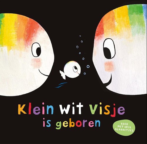 Clavis coffret cadeau bébé livre bavoirs Petit poisson blanc naissance