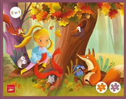 Clavis puzzel Pippa en de vermiste egel - 2-in-1 dierenpuzzel 4+ jaar