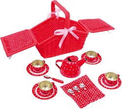 Small Foot panier pique-nique jouet avec vaisselle pour enfants