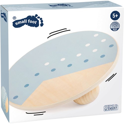 Small Foot houten balansbord blauw - balans speelgoed voor kinderen