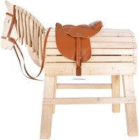 Small Foot ensemble selle et bride pour cheval jouet en bois pour enfants-2