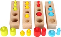 Small Foot - Puzzle en Bois Tri des Tailles Jouet Éducatif Montessori-2