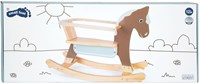 Small Foot cheval à bascule jouet en bois avec siège et anneau de sécurité