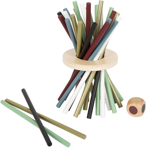 Small Foot jeu Mikado vertical en bois édition dorée jeu familial-3