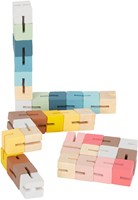 Small Foot houten puzzel Magische Slangenpuzzel kleurrijk speelgoed
