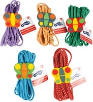 Small Foot springelastiek speelgoed Vlinder kleur set van 5 elastieken