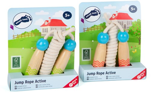 Small Foot houten springtouw set - duurzaam speelgoed voor kinderen