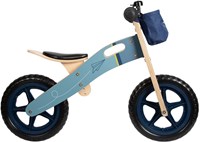 Small Foot houten loopfiets blauw vliegtuig - balansfiets voor kinderen-2