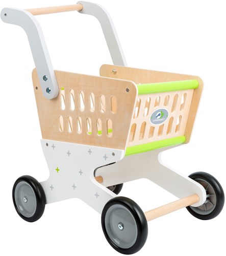 Small Foot houten winkelwagen supermarkt speelgoed trolley voor kinderen-2