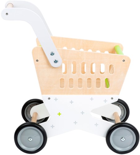 Small Foot houten winkelwagen supermarkt speelgoed trolley voor kinderen-3