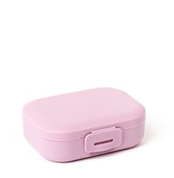 Amuse snackbox roze - kleine lunchbox voor kinderen 300 ml kunststof