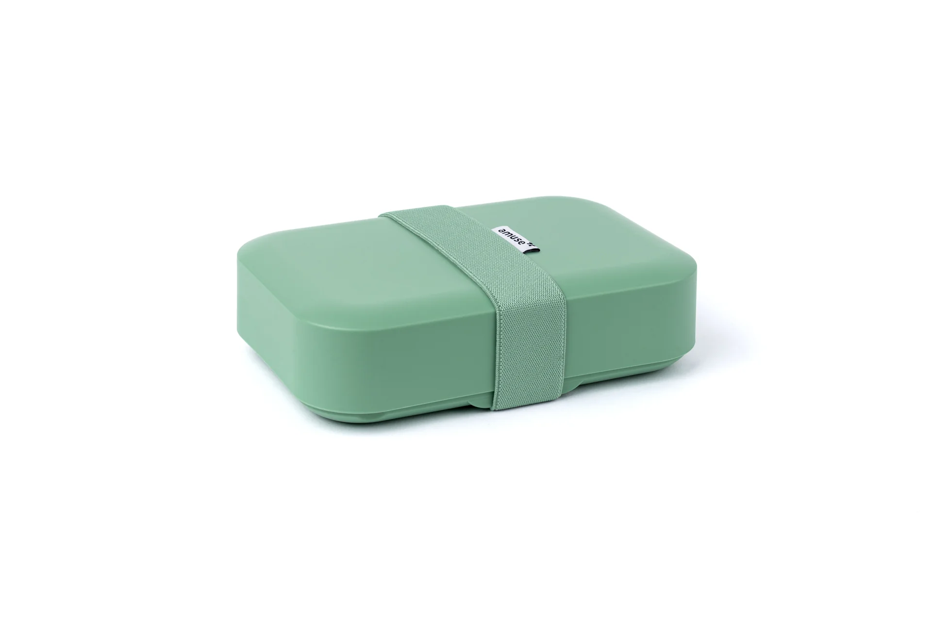 Amuse lunchbox brooddoos medium - sage - verstelbaar - BPA-vrij - groen