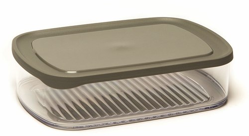 Amuse kaasdoos - vershouddoos grijs kunststof 1700ml luchtdicht