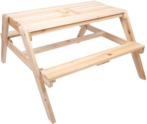 Houten picknicktafel en moddertafel voor kinderen - buiten speelgoed-2