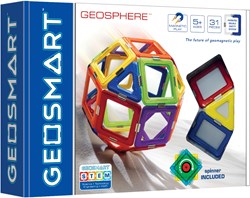 GeoSmart magnetische bouwset GeoSphere 31-delig kleurrijk speelgoed