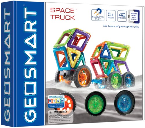 Geosmart coffret de construction magnétique Space Truck 42 pièces jouet