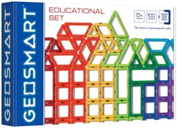 Geosmart coffret de construction magnétique éducatif 100 pièces jouet
