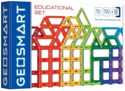Geosmart magnetische bouwstenen - 100 stuks