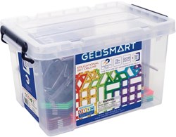 Geosmart magnetische bouwset educatief deluxe 205-delig speelgoed