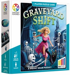 Smart Games puzzelspel Graveyard Shift - breinbreker voor tieners en volwassenen