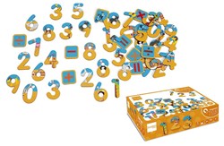 Scratch magneten cijfers Safari - educatief speelgoed magneetset