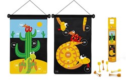DAM Scratch Active Play : DARTS MAGNETIQUES Serpents 36x55cm, imprimés recto-verso, en tube, 5+.