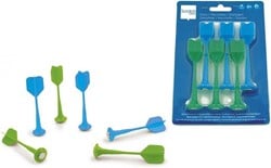 Scratch Magnetische Dartpijlen Blauw/Groen - 6 stuks
