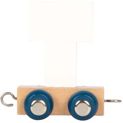 Small Foot houten lettertrein Polar T - educatief speelgoed decoratie