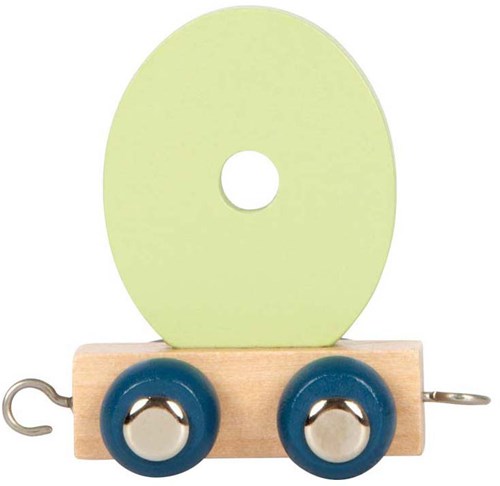 Small Foot houten lettertrein Polar O - houten speelgoed trein decoratie