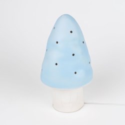Egmont Toys Heico lamp paddenstoel 15x28 cm blauw