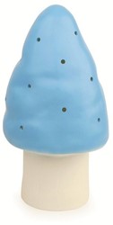 Egmont Toys Heico lamp paddenstoel 15x28 cm blauw