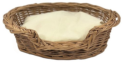Egmont Toys Panier pour chien en rotin 32x24x10 cm
